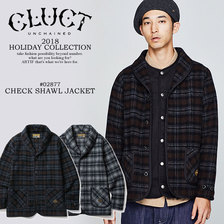 CLUCT CHECK SHAWL JKT 02877画像