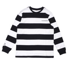 Numbers Edition &times; RHC Ron Herman STRIPED LS TEE BLACK画像