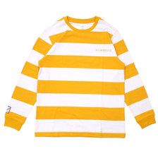 Numbers Edition × RHC Ron Herman STRIPED LS TEE YELLOW画像