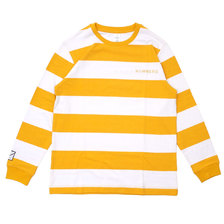 Numbers Edition &times; RHC Ron Herman STRIPED LS TEE YELLOW画像