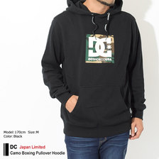DC SHOES Camo Boxing Pullover Hoodie Japan Limited 5420J845画像