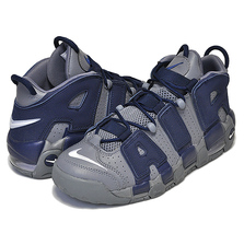 NIKE AIR MORE UPTEMPO(GS) "HOYAS" cool grey/white-midnight navy 415082-009画像