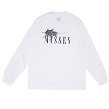 MASSES 18B-T-SHIRT-L/S-C WHITE画像