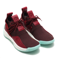 adidas Originals Harden LS 2 LACE NIGHT RED/NOBLE MAROON/CLEAR MINT CG6277画像