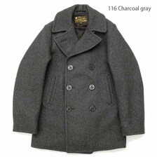 UNITED CARR 26oz WOOL MELTON PEA COAT UC14231画像