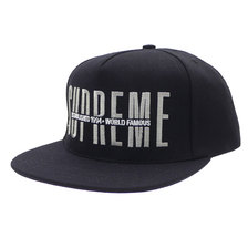 Supreme Global 5-Panel BLACK画像