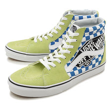 VANS SK8-HI VANS PATCH S.GREEN/T.WHITE VN 0A38GEUJY画像