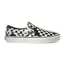 VANS CLASSIC SLIP-ON OVERPRINT CHECK BLACK/T.WHITE VN0A38F7UPS画像