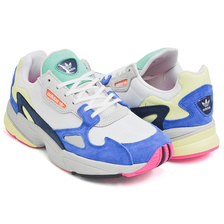 adidas Originals FALCON W RUNNING WHITE/RUNNING WHITE/BLUE BB9174画像