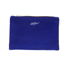 WTW ORGANIC COTTON CLUTCH BLUE画像