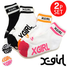 X-girl 2P SET SOCKS 5187008画像