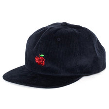 APPLEBUM APPLE Corduroy Snapback Cap NAVY画像