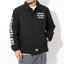 BEN DAVIS Logo Print Coach JKT G-8780016画像