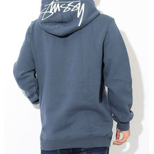 STUSSY Smooth Stock Applique Pullover Hoodie 118285画像