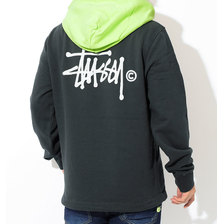 STUSSY Two Tone Pullover Hoodie 118281画像