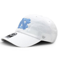 '47 Brand NORTH CAROLINA TAR HEELS CLEAN UP STRAPBACK WHITE C-RGW35GWS-WHA画像