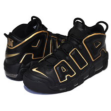 NIKE AIR MORE UPTEMPO 96 FRANCE QS black/metallic gold AV3810-001画像