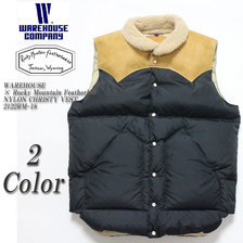 Lot 2122 ROCKY MOUNTAIN &times; WAREHOUSE & CO. NYLON CHRISTY VEST画像