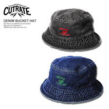 CUTRATE DENIM BUCKET HAT画像