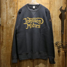 TOYS McCOY BIG WAFFLE THERMAL TEE"JOHNSON MOTORS,INC." TMC1864画像