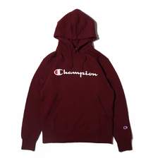 Champion PULLOVER HOODED SWEATSHIRT MAROON C3-J117-970画像