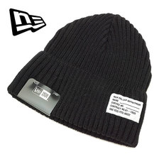 NEW ERA MILITARY KNIT PATCH SOLID BLACK 11781037画像