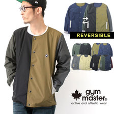 gym master RVナイロン スナップノーカラー ジャケット G157671画像