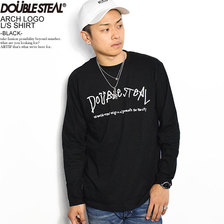 DOUBLE STEAL ARCH LOGO L/S TEE -BLACK- 984-14038画像
