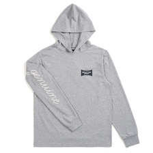 Brixton RAMSEY SV II L/S HOOD KNIT HEATHER GRAY 02594画像