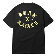 BORN X RAISED ROCKER TEE (BLACK) 38601画像