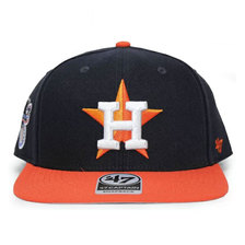 '47 Brand HOUSTON ASTROS SURE-SHOT SNAPBACK NAVYxORANGE NR-B-SRSTT10WBP-NY画像
