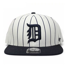 '47 Brand DETROIT TIGERS PINSTRIPE SNAPBACK NATURAL NR-BCPTN-PNSTR09GWP-NT26画像
