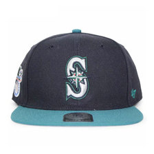'47 Brand SEATTLE MARINERS SURE-SHOT SNAPBACK NAVYxTEAL NR-B-SRSTT24WBP-NY画像