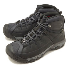 KEEN MEN TARGHEE LACE BOOT Black/Raven 1019910画像