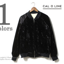 CAL O LINE VELOUR BLOUSON CL182-038画像