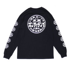TOKYO INDIANS MC NOSTALGIA LOGO L/S TEE BLACK画像