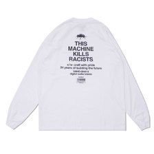 NEIGHBORHOOD RACISTS/C-TEE.LS WHITE 182PCNH-LT03画像