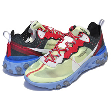 UNDERCOVER &times; NIKE REACT ELEMENT 87 VOLT/UNIVERSITY RED BQ2718-700画像
