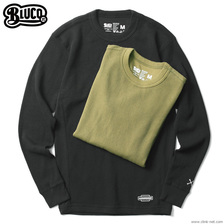 BLUCO 2PACK THERMAL SHIRTS -SETIN SLEEVE- B-PACK (BLK/CYT) OL-014-018画像