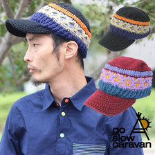 go slow caravan カラフルニット キャップ 392909画像