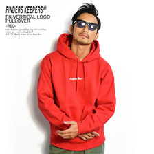 FINDERS KEEPERS FK-VERTICAL LOGO PULLOVER -RED- 40831203画像