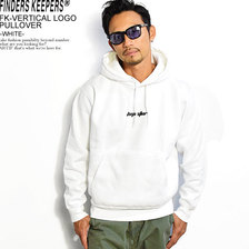FINDERS KEEPERS FK-VERTICAL LOGO PULLOVER -WHITE- 40831203画像