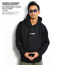 FINDERS KEEPERS FK-VERTICAL LOGO PULLOVER -BLACK- 40831203画像