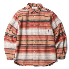 RADIALL EL CAMINO - REGULAR COLLARED SHIRT L/S (SUNSET ORANGE)画像