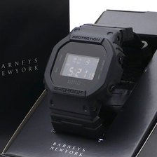BARNEYS NEWYORK × CASIO G-SHOCK DW-5600VT BLACK画像