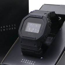 BARNEYS NEWYORK &times; CASIO G-SHOCK DW-5600VT BLACK画像