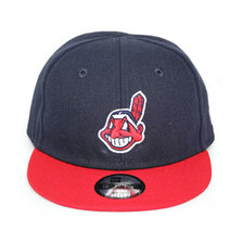 NEW ERA CLEVELAND INDIANS KID'S MY 1st INFANT SNAPBACK/NAVY-RED NRNE10665149画像