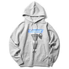 RADIALL MANS RUIN - HOODIE SWEATSHIRT L/S (HEATHER GRAY)画像