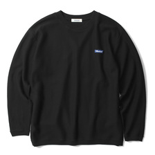 RADIALL SLOW BURN - CREW NECK SWEATSHIRT L/S (BLACK)画像