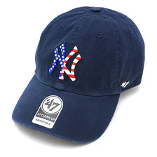 '47 Brand MLB Yankees Spangled Banner '47 CLEAN UP Navy SPGBN17GWS画像